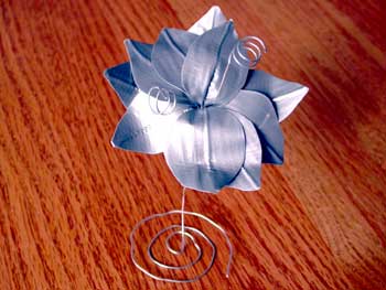 duct tape flower