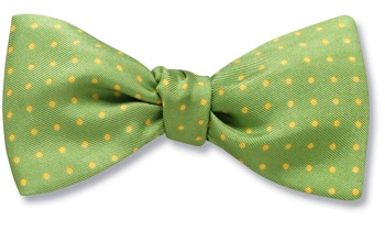 Polka Pear Bow Tie