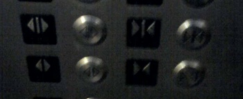 buttons to open and close elevator doors
